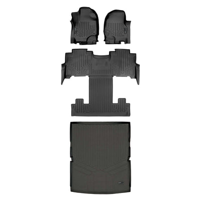 Smart Trim™ Floor Liners For 2018-2024 Lincoln Navigator 2nd Row Bucket Seats (Only Max or L)