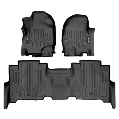 SMARTLINER Floor Liners for 2018-2024 Ford Expedition Max/Lincoln Navigator L ((2nd Row Bench))