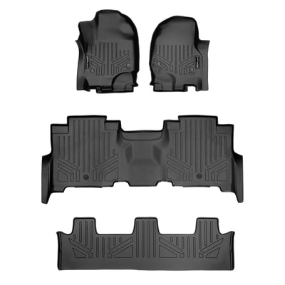 SMARTLINER Floor Liners for 2018-2024 Ford Expedition/Lincoln Navigator 2nd Row Bench Seat (no Max or L)
