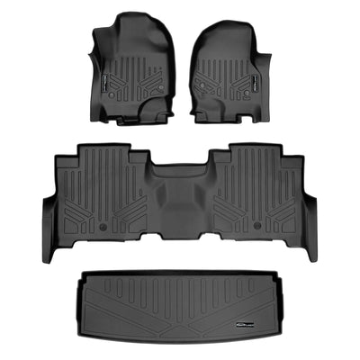 SMARTLINER Floor Liners for 2018-2024 Ford Expedition/Lincoln Navigator 2nd Row Bench Seat (no Max or L)
