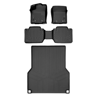 SmartCoverage™ Floor Liners For 2018-2023 Toyota Tacoma Access Cab (Automatic Transmission)