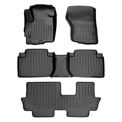 SMARTLINER Custom Fit Floor Liners For 2011-2013 Mitsubishi Outlander (No Outlander Sport Models)