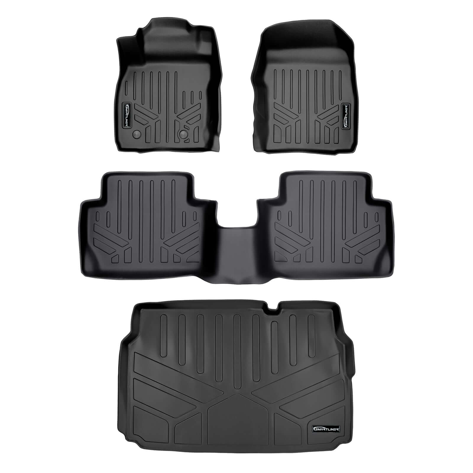 SMARTLINER Custom Fit Floor Liners For 2018-2022 Ford EcoSport (US Model Only)