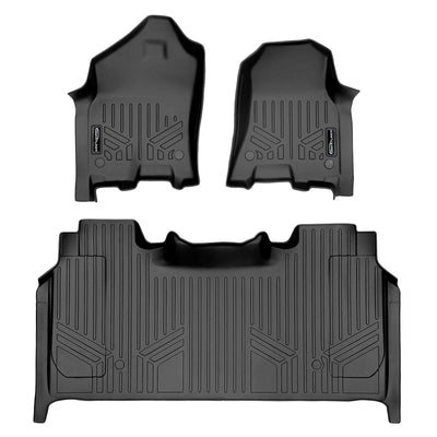 SmartCoverage™ Floor Liners For 2019 - 2024 Ram 1500 Crew Cab with Rear Underseat Storage Box