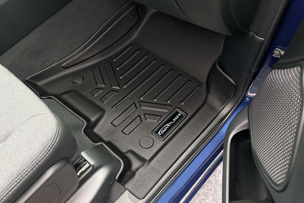 SmartCoverage™ Floor Liners For 2019 - 2024 Ram 1500 Crew Cab with Rear Underseat Storage Box