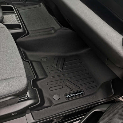 SmartCoverage™ Floor Liners For 2019-2024 Ram 1500 Quad Cab with Front Row Bench Seat Only (No Optional Underseat Storage)