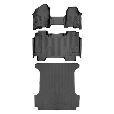 SmartCoverage™ Custom Fit Floor Liners For 2019-2024 Ram 1500 Crew Cab with First Row Bench Seat