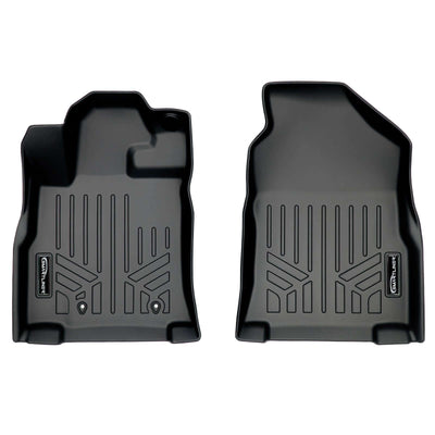 Smart Trim™ Custom Fit Floor Liners For 2019-2025 Subaru Ascent with 2nd Row Bench Seat and With Subwoofer in the Cargo Area