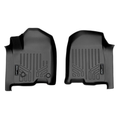 SMARTLINER Floor Liners for 2020-2026 Chevy Silverado 2500 HD | 3500 HD (Double Cab|Carpet|(1st Row Bucket)|[2nd Row Storage]
