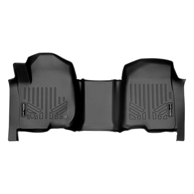 SMARTLINER Floor Liners for 2020-2025 Chevy Silverado 2500 HD | 3500 HD (Double Cab|Carpet|(1st Row Bench)|(OTH)|[2nd Row Storage]