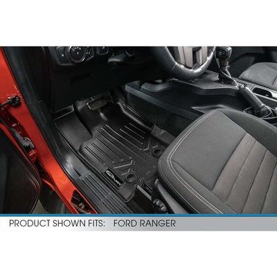 SmartCoverage™ Floor Liners For 2019-2023 Ford Ranger SuperCrew Cab (Carpet)