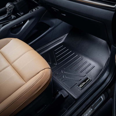 SMARTLINER Floor Liners for 2020-2025 Kia Telluride (2nd Row Bucket) with in between Coverage