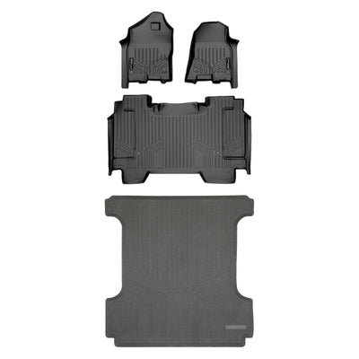 SmartCoverage™ Floor Liners For 2019 - 2024 Ram 1500 Crew Cab Vinyl without Rear Underseat Storage Box