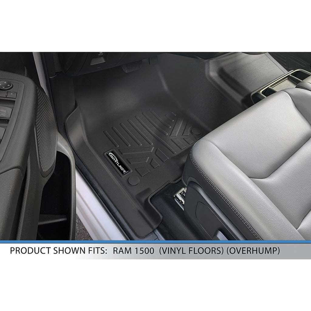 SmartCoverage™ Floor Liners For 2019 - 2024 Ram 1500 Crew Cab Vinyl (1st Row Bench)