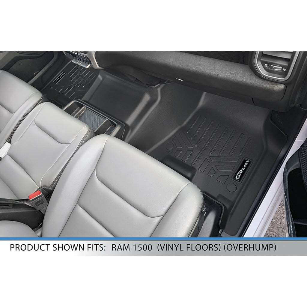 SmartCoverage™ Floor Liners For 2019 - 2024 Ram 1500 Crew Cab Vinyl (1st Row Bench)