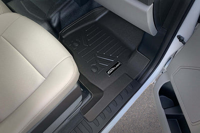 SMARTLINER Floor Liners for 2017-2026 Ford F-250|F-350 SuperCab (1st Row Bench) | Vinyl | No OTH