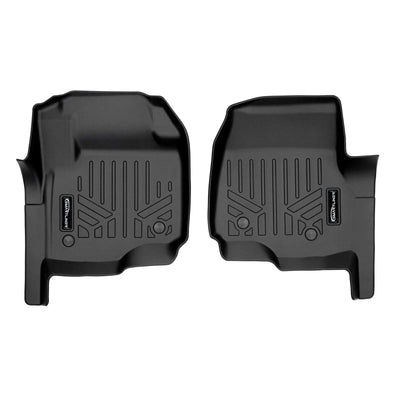 SMARTLINER Custom Fit Floor Liners For 2017-2022 SuperCab with Vinyl Flooring and 2nd Row Bench Seat with rear underseat storage