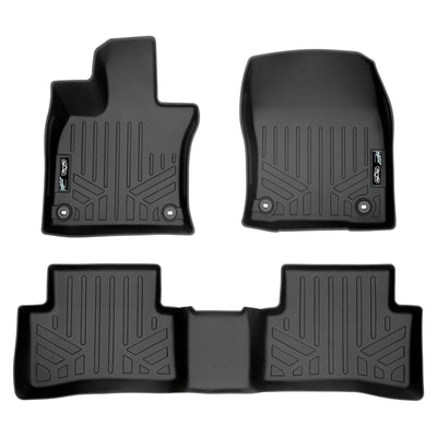 SMARTLINER Custom Fit Floor Liners For 2019-2025 Lexus UX Hybrid (Only Fits Models Without Subwoofer in Cargo Area)