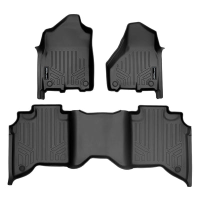 SMARTLINER Custom Fit Floor Liners For 2019-2026 Ram 2500 Crew Cab Bucket Seats