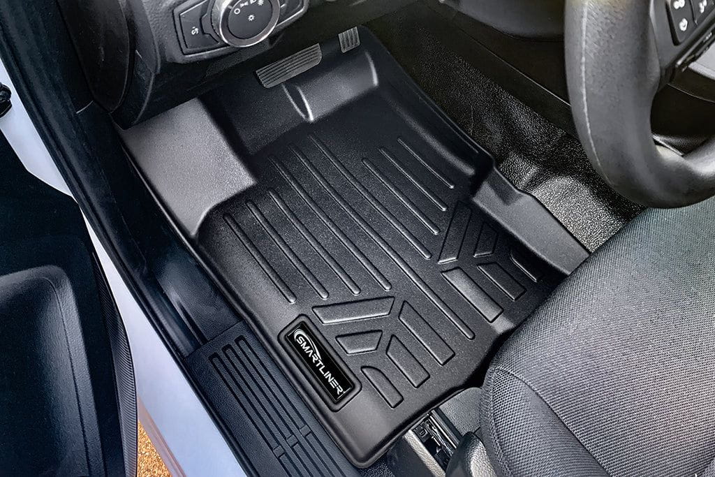 SmartCoverage™ Floor Liners For 2019-2023 Ford Ranger SuperCrew Cab (Vinyl)