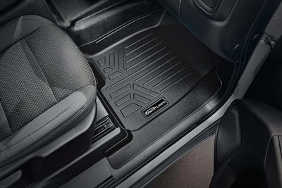 SMARTLINER Floor Liners for 2020-2026 Chevy Silverado 2500 HD | 3500 HD (Double Cab|Vinyl|(1st Row Bench)|(No OTH)
