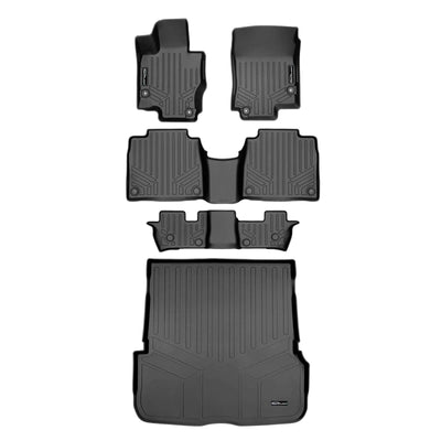 SMARTLINER Floor Liners for 2020-2024 Mercedes-Benz GLS-Class 7 Passenger (2nd Row Bench)