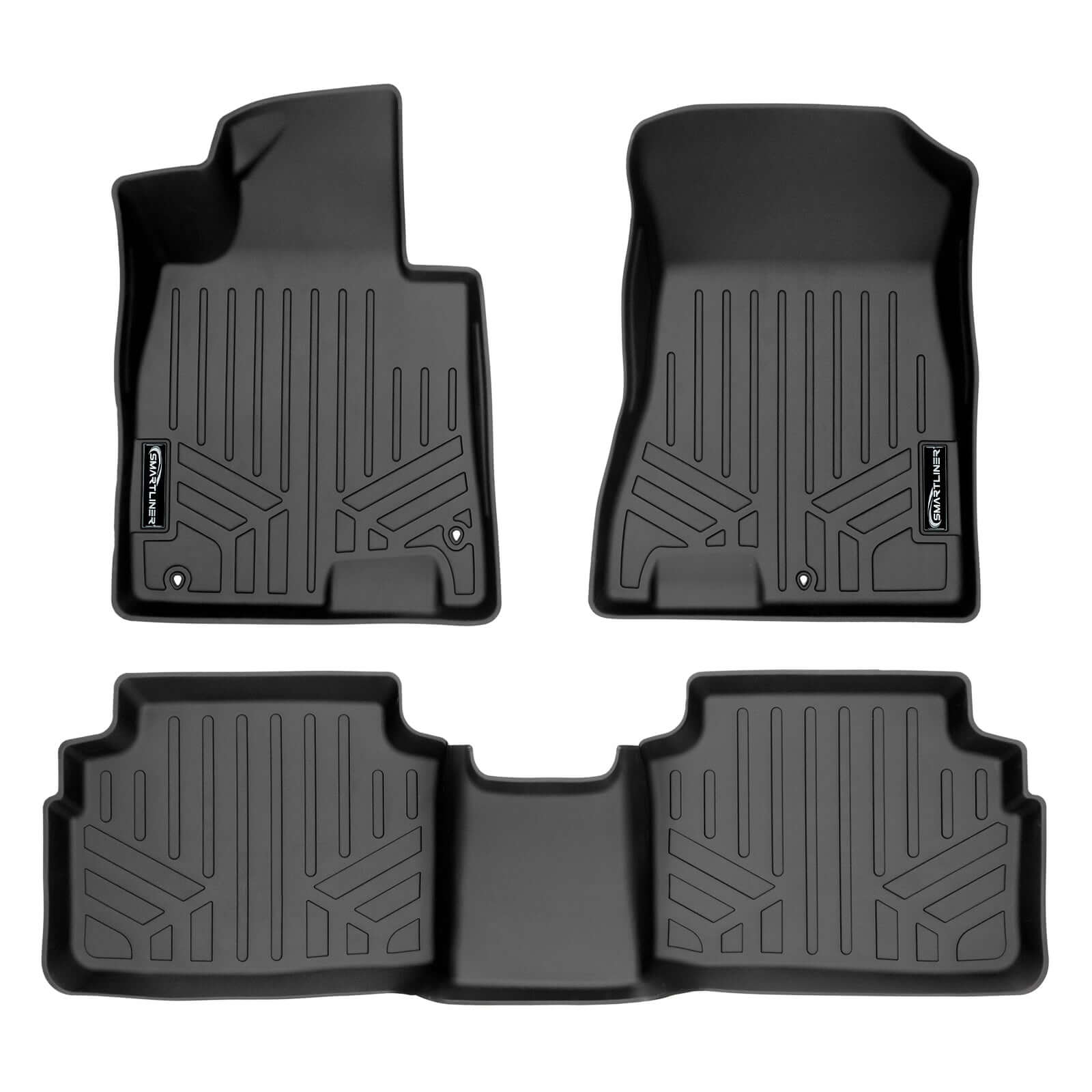 SMARTLINER Custom Fit Floor Liners For 2024-2026 Sonata Hybrid Models