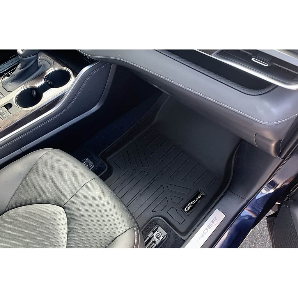 SMARTLINER Custom Fit Floor Liners For 2020-2026 Toyota Highlander (with Subwoofer)