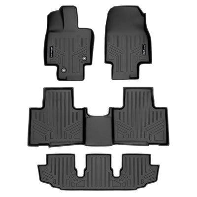 SMARTLINER Custom Fit Floor Liners For 2020-2026 Toyota Highlander (with Subwoofer)