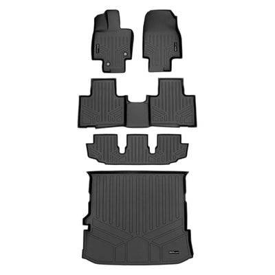SMARTLINER Custom Fit Floor Liners For 2020-2026 Toyota Highlander (with Subwoofer)