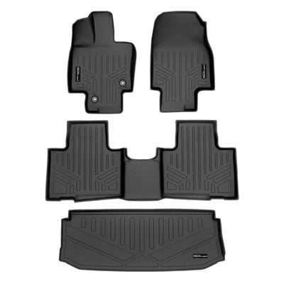 SMARTLINER Custom Fit Floor Liners For 2020-2026 Toyota Highlander (with Subwoofer)