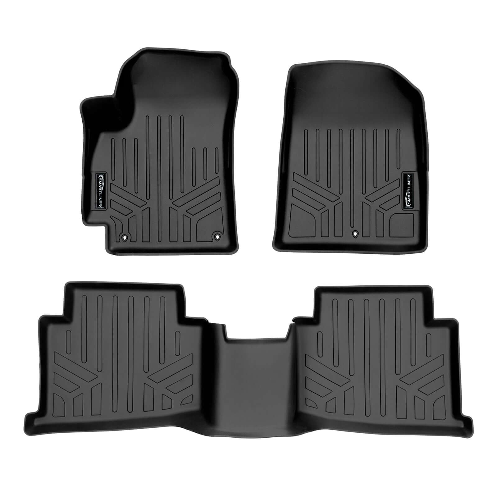 SMARTLINER Floor Liners for 2021-2025 Kia Seltos Lower Cargo Position