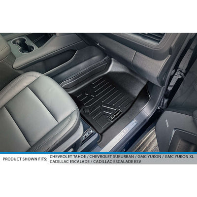 SMARTLINER Floor Liners for 2021-2025 Chevrolet Tahoe/GMC Yukon (2nd Row Bench)