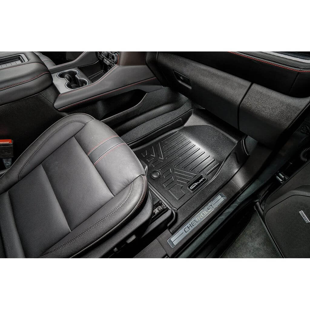 SMARTLINER Custom Fit Floor Liners For 2021-2025 Cadillac Escalade ESV with 2nd Row Bucket Seats