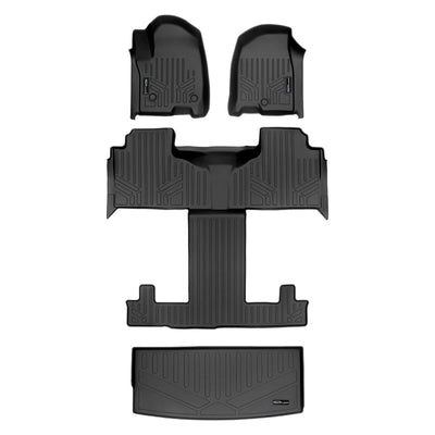 SMARTLINER Floor Liners for 2021-2026 Chevrolet Tahoe (2nd Row Bucket)