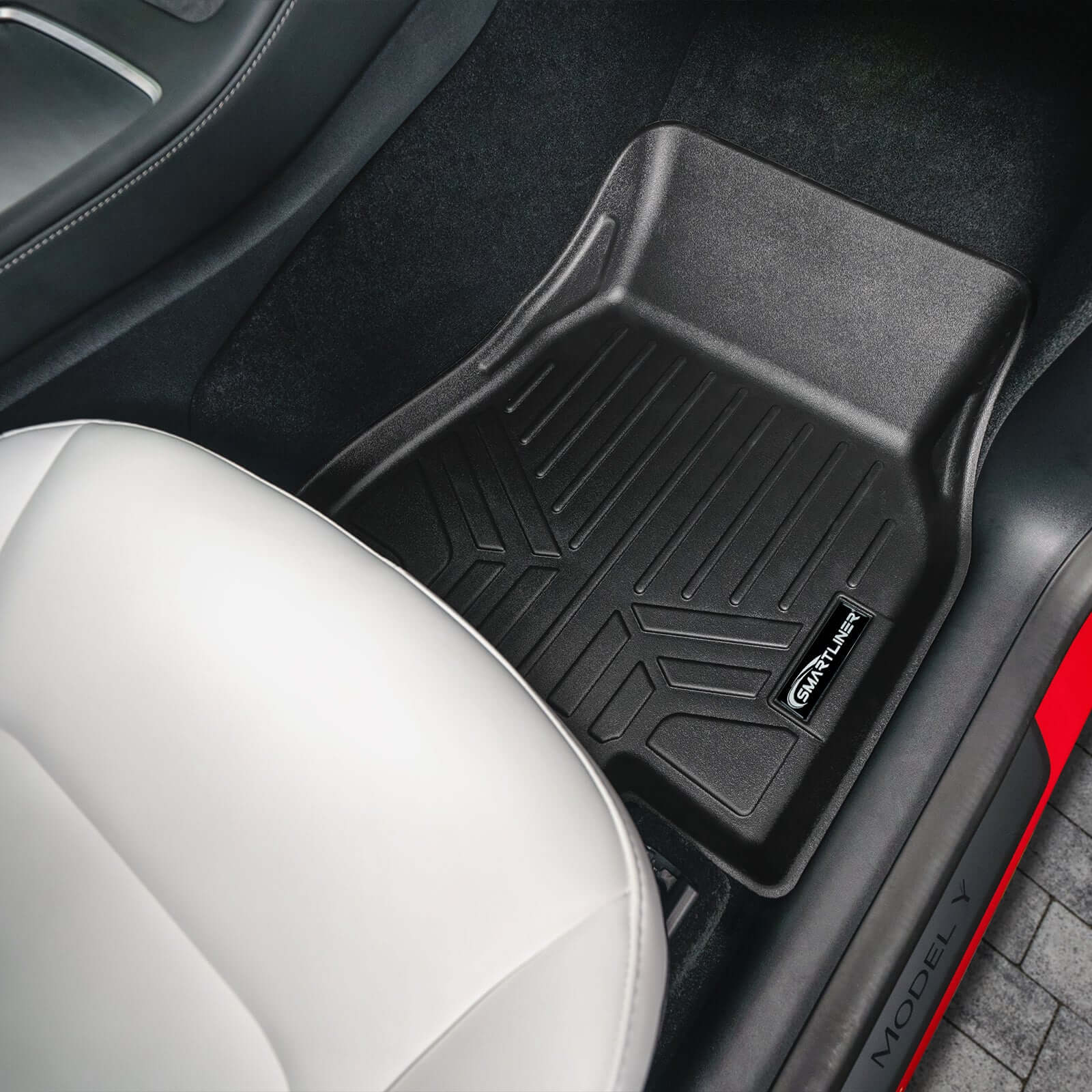 SMARTLINER Floor Liners for 2020-2025 Tesla Model Y (5 Passenger)