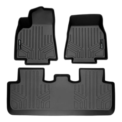 SMARTLINER Floor Liners for 2020-2025 Tesla Model Y (7 Passenger)