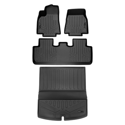 SMARTLINER Floor Liners for 2020-2025 Tesla Model Y (7 Passenger)
