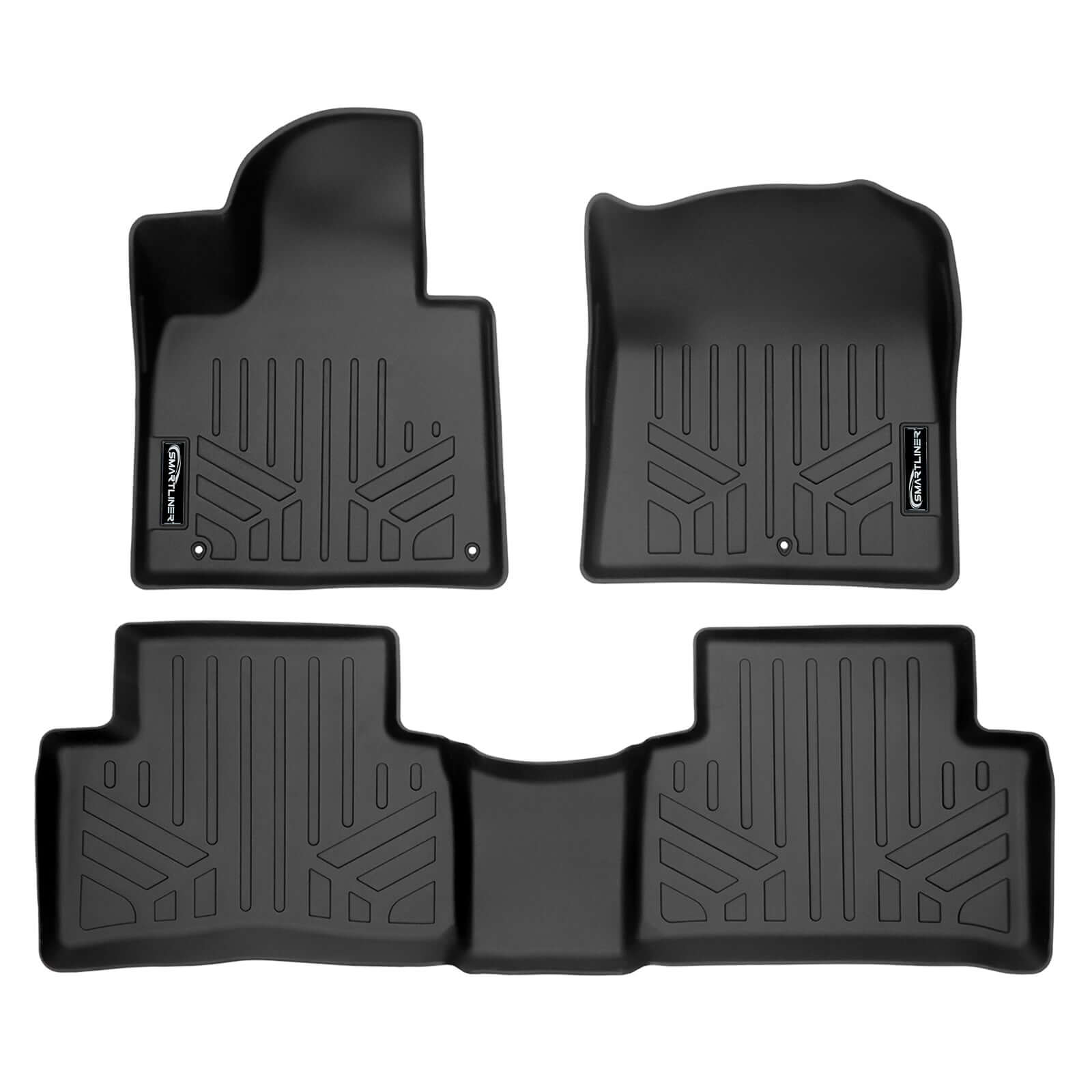 SMARTLINER Custom Fit Floor Liners For 2021-2026 Kia Sorento (with 2nd Row Bucket Seats)