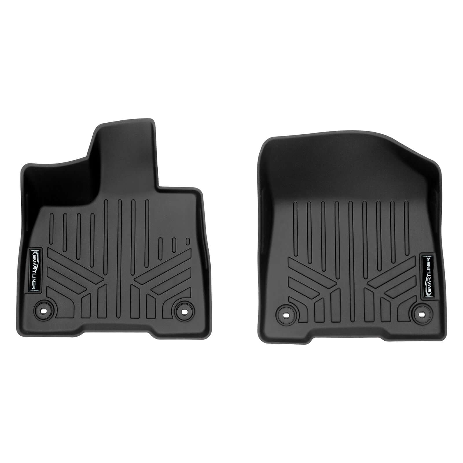 SMARTLINER Custom Fit Floor Liners For 2021-2025 Toyota Sienna with 2nd Row Bucket Seats no Spare Tire