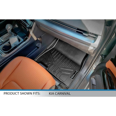 SMARTLINER Floor Liners for 2022-2026 Kia Carnival (7 Passenger Models Without 2nd Row VIP Seats)