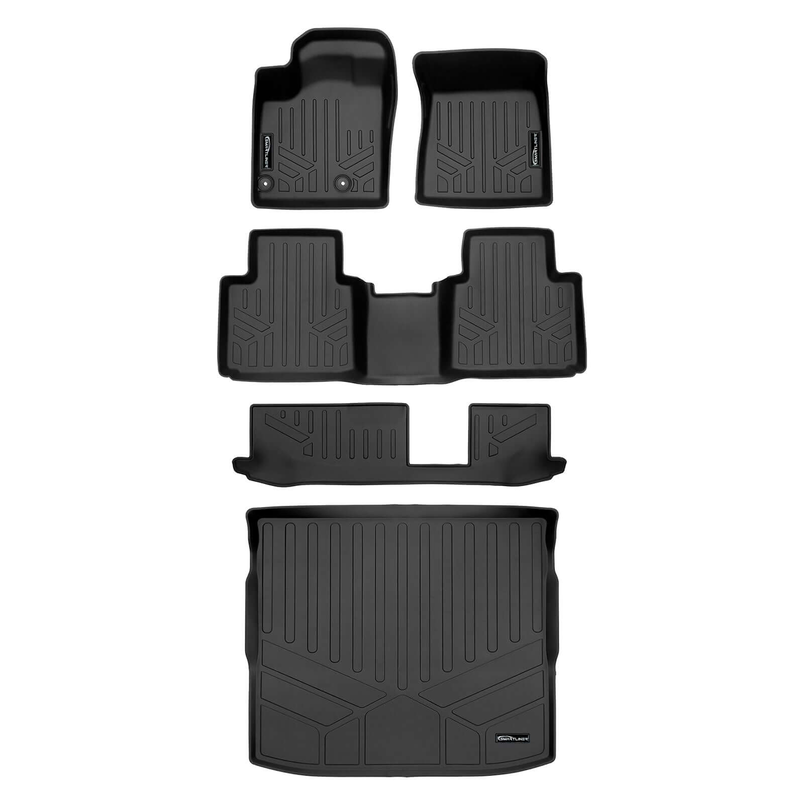 SMARTLINER Custom Fit Floor Liners For 2022-2025 Mitsubishi Outlander