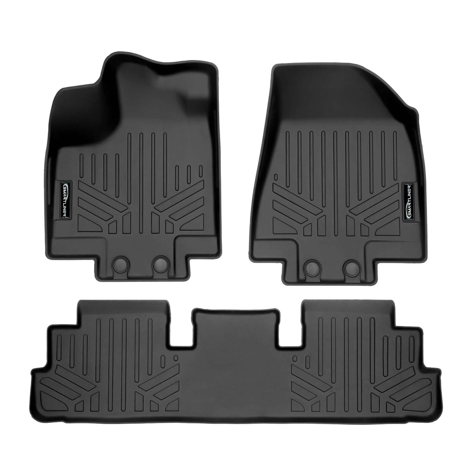 SMARTLINER Floor Liners for 2022-2026 Nissan Pathfinder (8 Passenger)