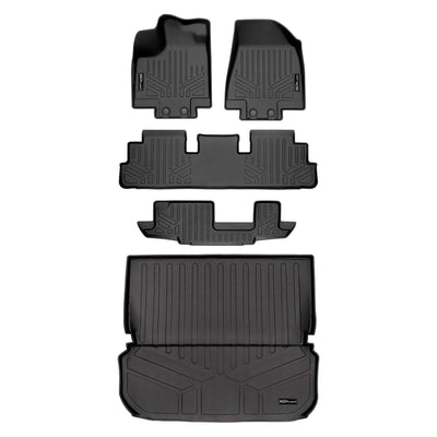 SMARTLINER Floor Liners for 2022-2026 Infiniti QX60 (7 Passenger)