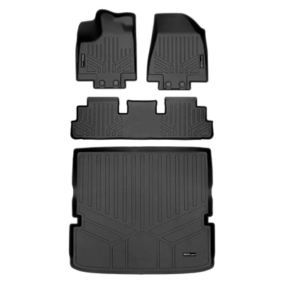 SMARTLINER Floor Liners for 2022-2026 Nissan Pathfinder (7 Passenger)
