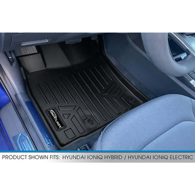 SMARTLINER Custom Fit Floor Liners For 2017-2022 Hyundai IONIQ Hybrid (Does Not Fit Electric Models)