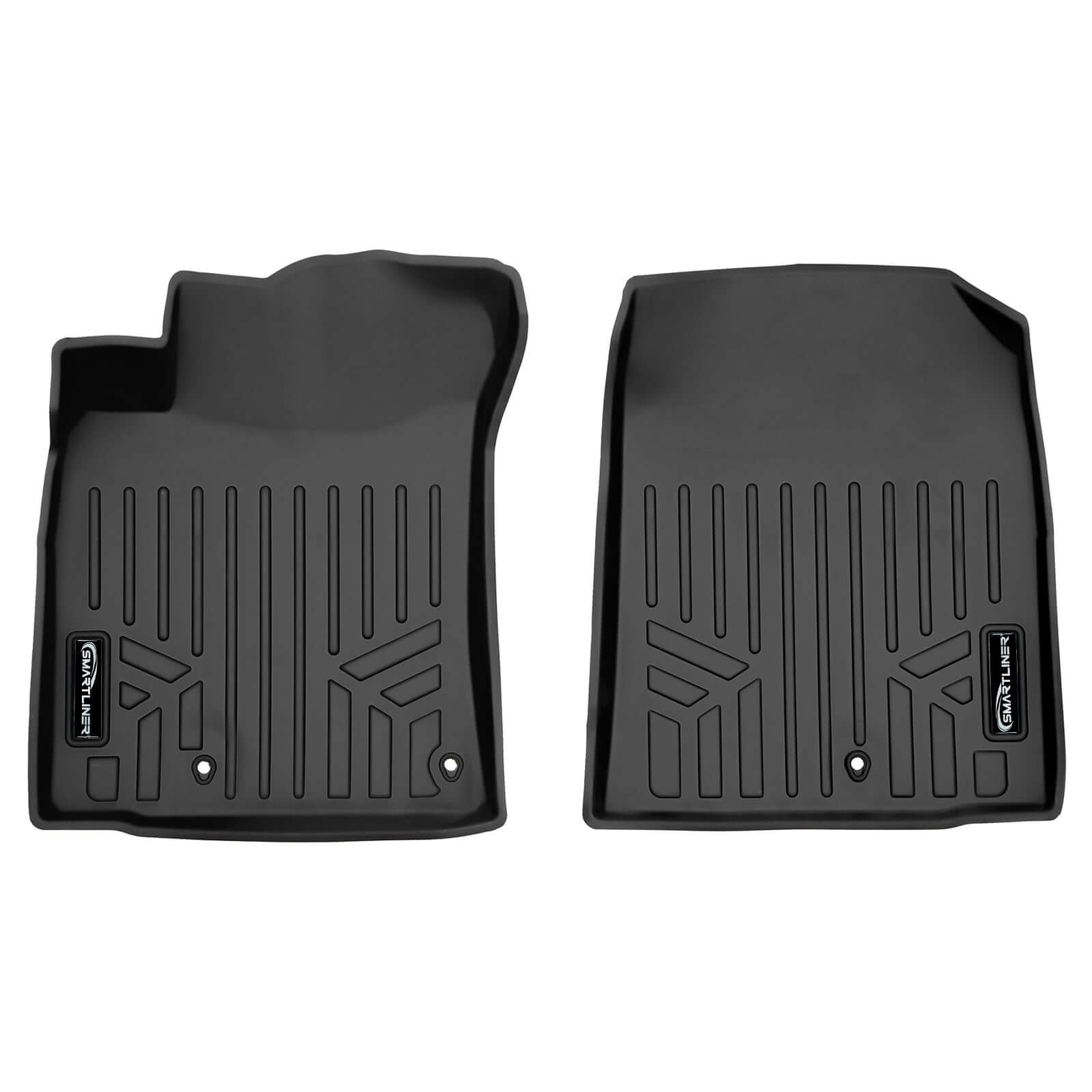 SMARTLINER Floor Liners for 2019-2022 Hyundai Ioniq Hybrid Blue Trim no Subwoofer in Cargo Area (Does Not Fit Electric Models)