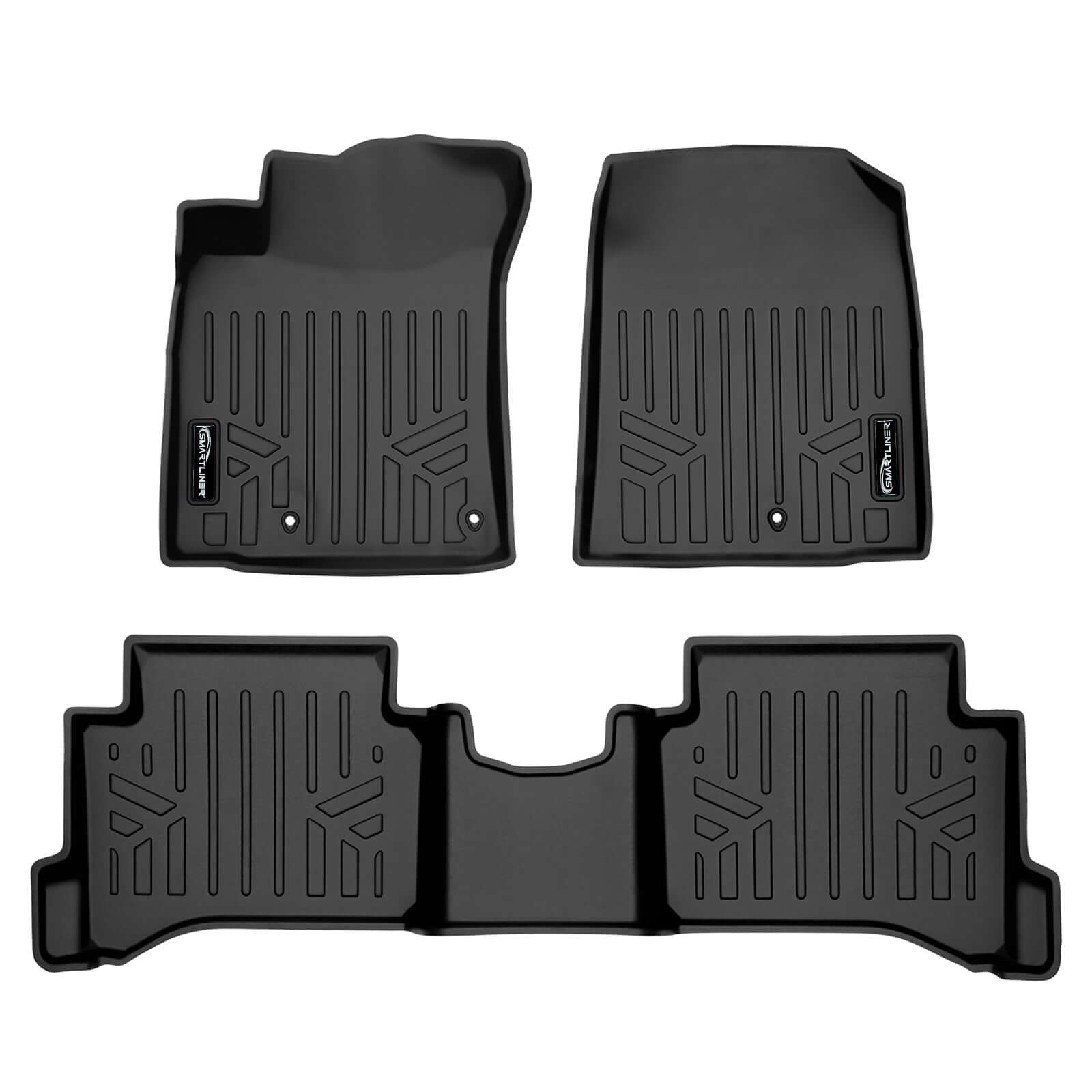 SMARTLINER Custom Fit Floor Liners For 2017-2022 Hyundai IONIQ Hybrid (Does Not Fit Electric Models)