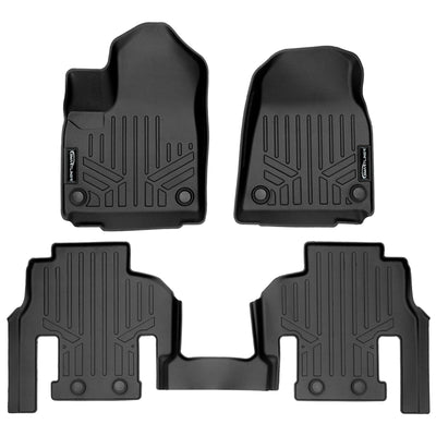 SMARTLINER Floor Liners for 2022-2025 Jeep Wagoneer (7 Passenger Model)