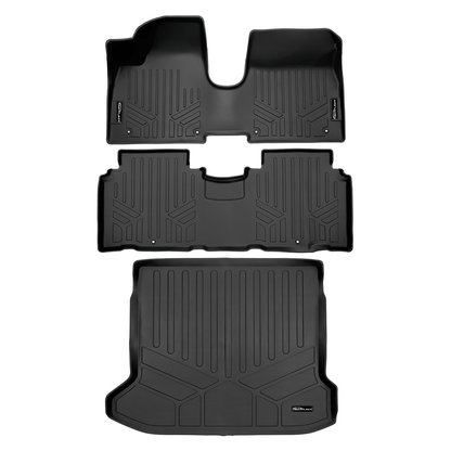 SMARTLINER Custom Fit Floor Liners For 2022-2024 Hyundai IONIQ 5 with moveable console